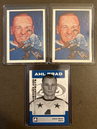 Johnny Bower Autograph Cards