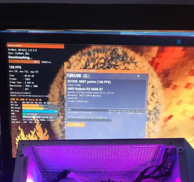 Here are the Furmark Results of My Gaming PC.