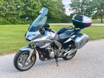 Selling safetied until June 21st. Reliable, comfortable, and ready to ride. This 2008 Honda CBF1000A...