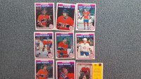 1982-83 O-PEE-CHEE Canadiens de Montréal Cartes hockey Cards