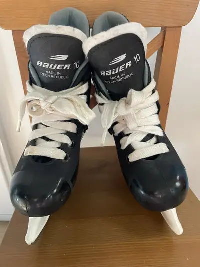 Bauer Youth Ice Skates – Size Y10 / EU 27– Used Good, View more