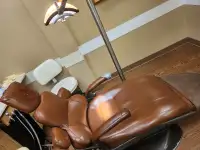 2 used dental chairs, lights, xray machine