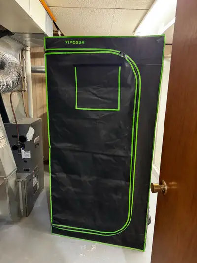 Open Box 3’ x 3’ x 72” Vivosun Grow Tent Kit, View more