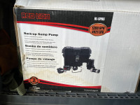 Back up Sump System 