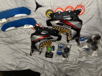 Marsblades on Bauer Apx 10EE boot.With accessories.Open to offer