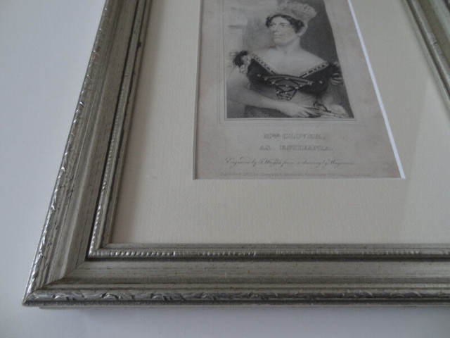 $60 "Mrs. Glover, as Estifania" by Wageman/ T. Wright in Arts & Collectibles in City of Toronto - Image 3