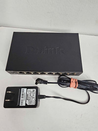 D-Link 8 Port Gigabit Desktop Switch