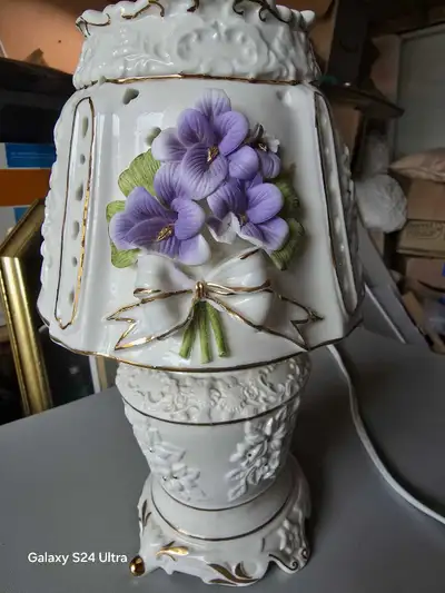 Floral Table Lamp, View more