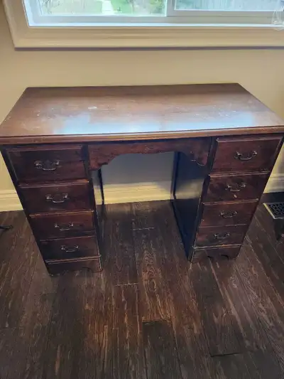 Antique desk/makeup table, View more
