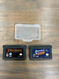 GBA Lord of the Rings Third Age/Spyro 2 