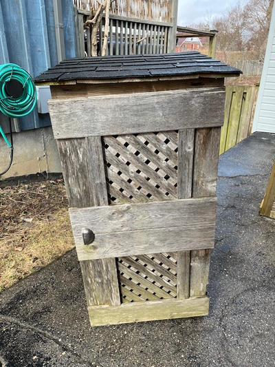 Recycle Bin and Green Bin Garbage House, View more
