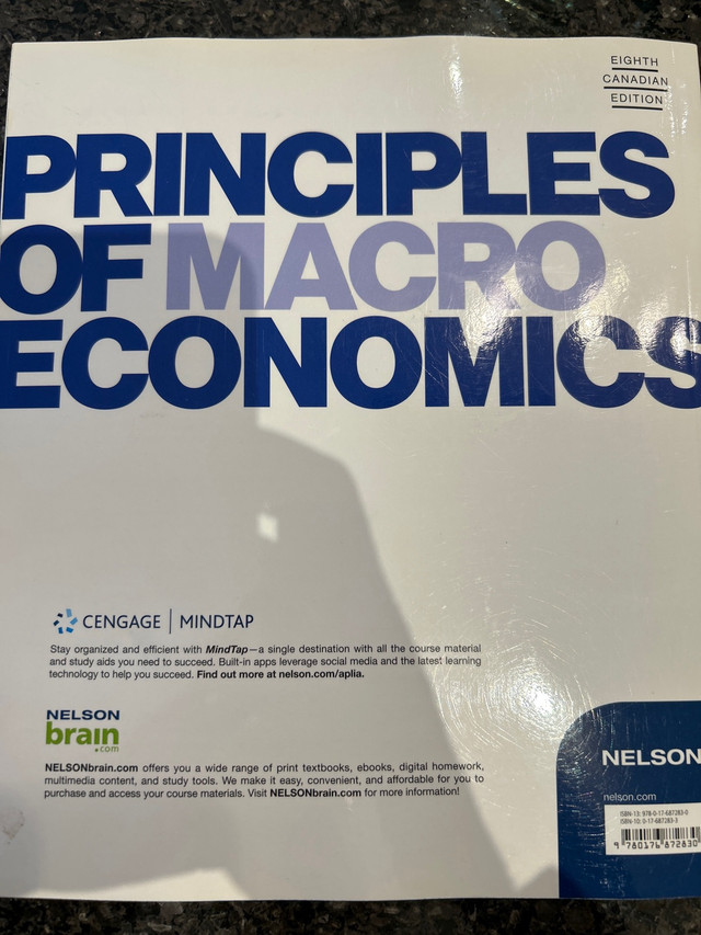 Principles of Macroeconomics  in Textbooks in Mississauga / Peel Region - Image 2