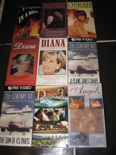 Titles: Fireplace in a Box Pema Chodron & Alice Walker in Conversation Oprah Winfrey-Make The Connec...