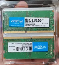 16GB DDR4 SODIMM Kit 8x2
