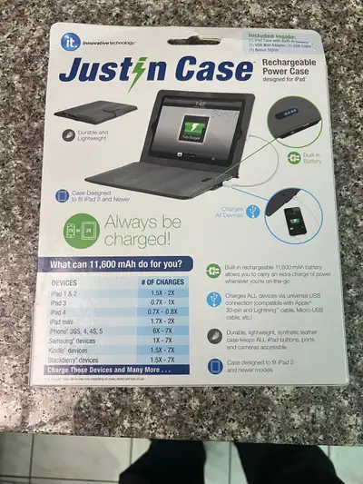 Rechargeable case for ipad, View more