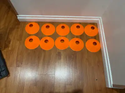 Nike Training Cones - Set of 10 Orange, View more