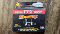 Arrow Fastener 721189 T72 Insulated Staples
