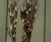 2 Dried Floral Bouques, Vase Fillers $5-$10