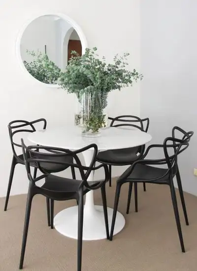 Molded plastic chair $59 each, View more