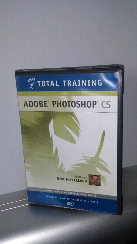 Total Training For Adobe Photoshop CS, Part 1 , 2 & 3 CD-Rom dans Autre  à Ville de Montréal