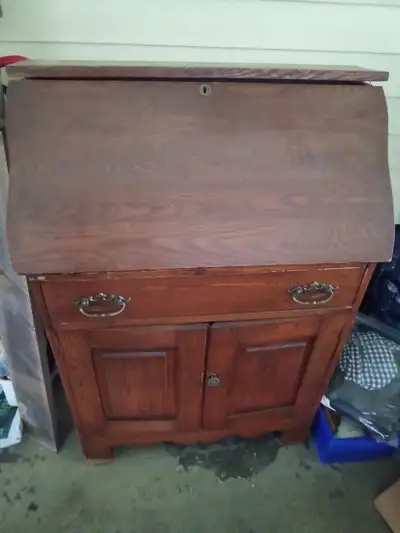 Wooden writing desk, View more