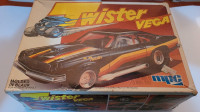 Vintage MPC Twister Vega Chev V8 Street Machine Model Kit 1-0810