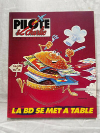 PILOTE & CHARLIE LA BD SE MET S TABLE  COMME NEUF TAXE INCLUSE