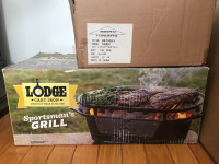 Lodge Cast Iron Sportsmans Grill - In Time for Summer Adventures