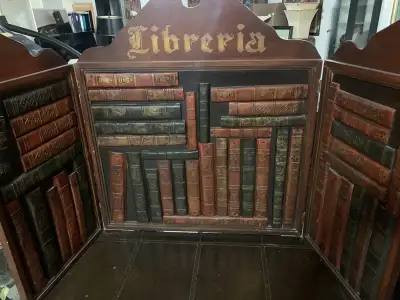 carved vintage antique  Italian  wood screen art , View more