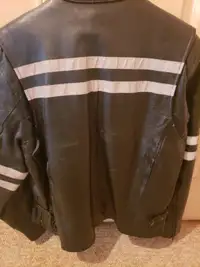 New leather motocycle jacket
