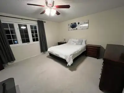 Beautiful bedroom located upstairs for rent to a clean, quiet and friendly female student (between 1...