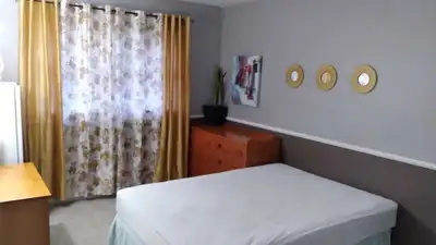Available in May 1st All inclusive,(wifi, hydro, water, gas, laundry,) Close to the bus stop, Locate...