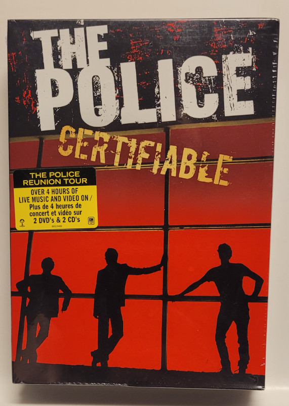The Police Certifiable Live in Buenos Aires 2 DVD 2 CD NewSealed in CDs, DVDs & Blu-ray in Markham / York Region