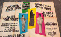 Vintage Italian movie posters early 60s
