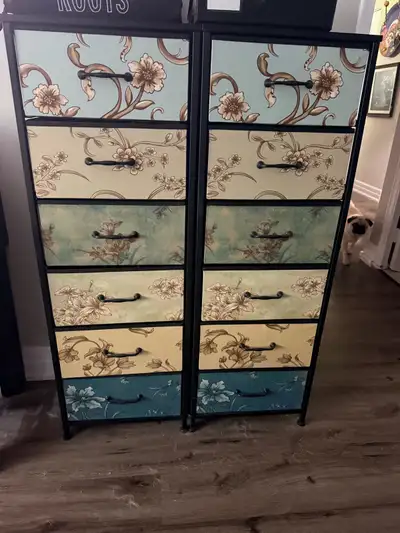Fabric drawer storage units , View more