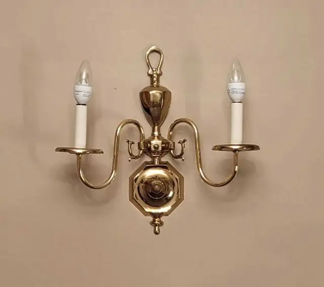 Applique Murale Bougie Support en Laiton in Indoor Lighting & Fans in City of Montréal - Image 2