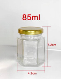 85 ml Hexagon Jars