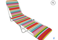 Beach lounger by Mainstays 