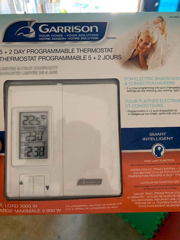 Garrison thermostats in Heating, Cooling & Air in Sudbury