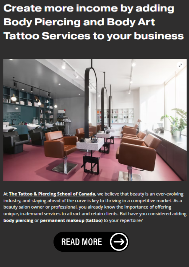 PIERCINGS AT HALF-PRICE in Health and Beauty Services in Mississauga / Peel Region - Image 6