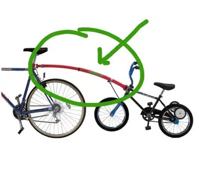 Trail-Gator (pour traîner/remorquer vélo d'enfant) , View more