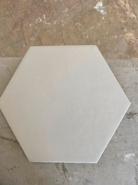 Hexagon porcelain tile