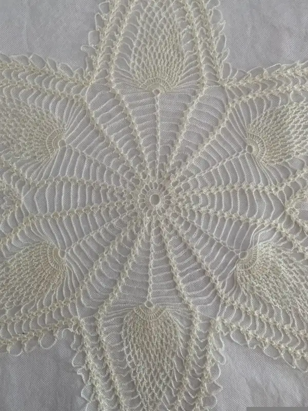 Handmade Crocheted Doily Set585553062260254722