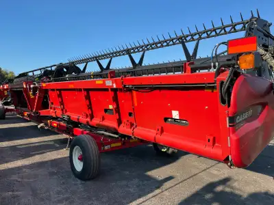 Table a soya Case IH, flex 45 pieds, a tapis, année de fabrication 2015, en parfaite condition, livr...