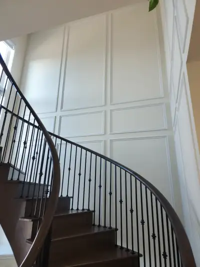 Wainscoting, waffle ceiling,  Interior doors, shiplap, View more