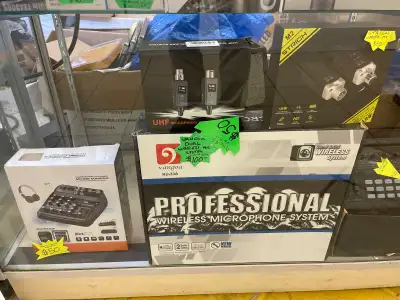Need Music accessories?? small amps, guitar pedals microphone, View more