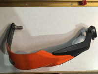 KTM orange wrap-around handguards