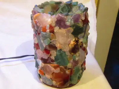 Vintage ~ Tumbled Rock ~ Accent Lamp B9, View more