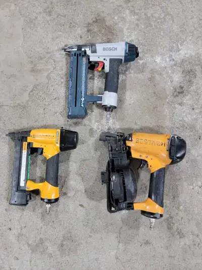 Bosch and Bostitch Nailer Bundle, View more