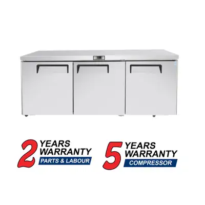 Atosa 72" Triple Door Undercounter Refrigerated Work Table, View more
